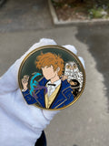 LAST 5: LE30 Antique silver plated 2.5 inch