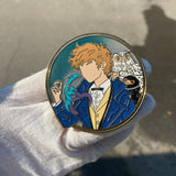 LAST 5: LE30 Antique silver plated 2.5 inch