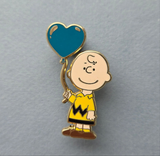 Wedding pins Charles and Yvette Winnie and Charlie and balloon 2 inch