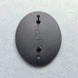 Number 4 door sign pin
