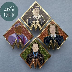 46% off  Minister Set 4 pins