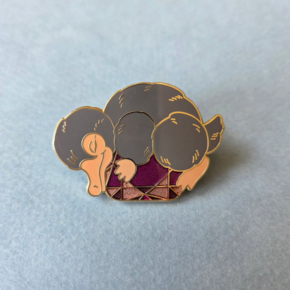 February amethyst (around 3x4cm)