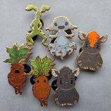 Set of 6 pins