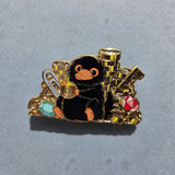 Paperclip Black 1.3 ×1.9 inch