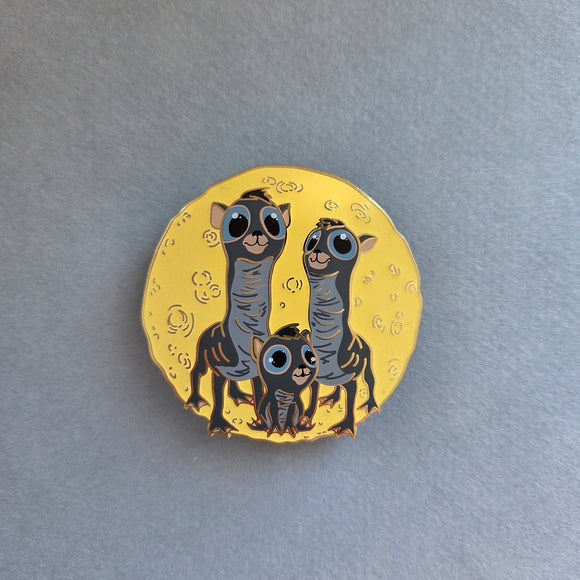 Moon family glow in the dark 🌛🌟 (5cm)