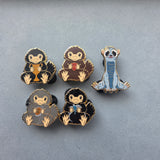 LE30 House set 5 pins Niffs en Moon