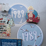 The full TS set (4 pins, 3 stickers, 1 keychain & 1 patch)