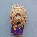 Luna with magnet lion hat 5cm