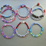 10 Friendship bracelets set