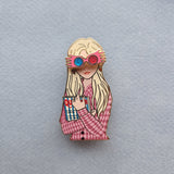 Luna with magnet glasses 5cm