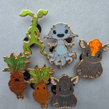 Set of 6 pins