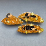 Yellow house set (Size between 1 and 2.55 inch)