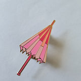 LAST 6: Umbrella wand - bright pink