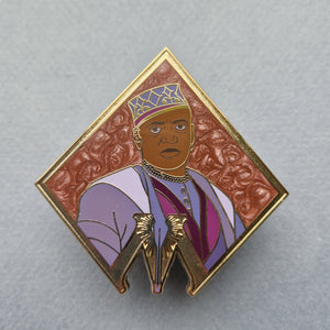 Exquisite limited edition enamel pin featuring a wise and whimsicad conjuring spells. Intricate details highlight the wizard's flowing robe, intricate staff, and enchanting aura. This collectible pin is a testament to magical craftsmanship, with only a limited number available.
