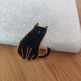 LAST 6: Cat pin - stripes