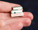 Blue & Pink book pin | 20-15mm