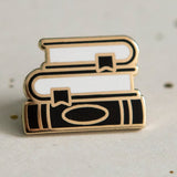 LAST 1: Black & White book pin | 20-15mm