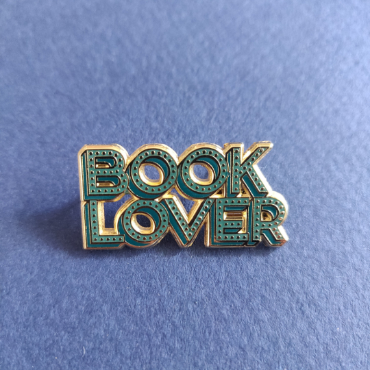 Book lover pin!